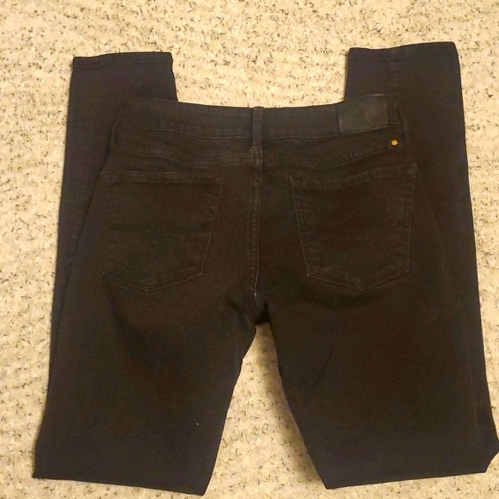 Ladies blk lucky skinny stretch jeans size 26